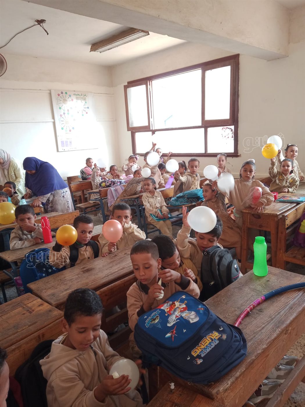 انتظام الدراسة في 184 مدرسة ببني سويف