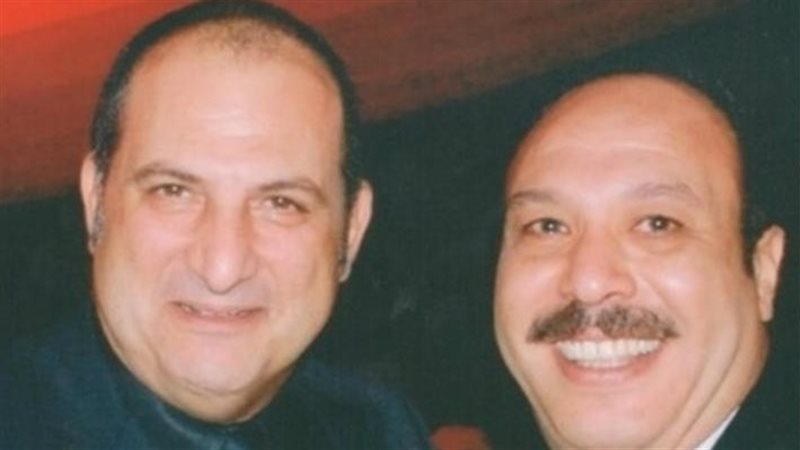 خالد صالح وخالد الصاوى زملاء الطفولة&nbsp;