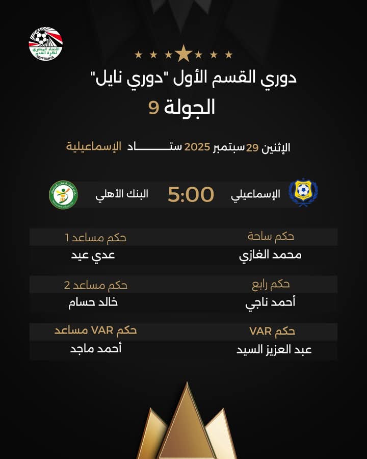 حكام الاسماعيلي والبنك الأهلي، فيتو