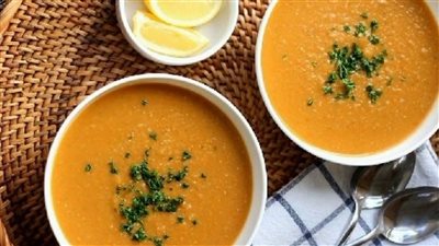 طريقة عمل شوربة العدس&nbsp;