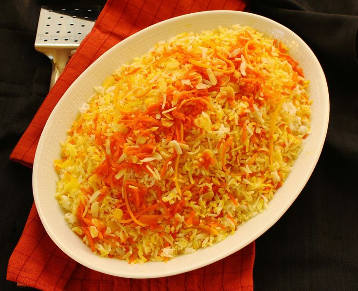 أرز بسمتي بالزعفران