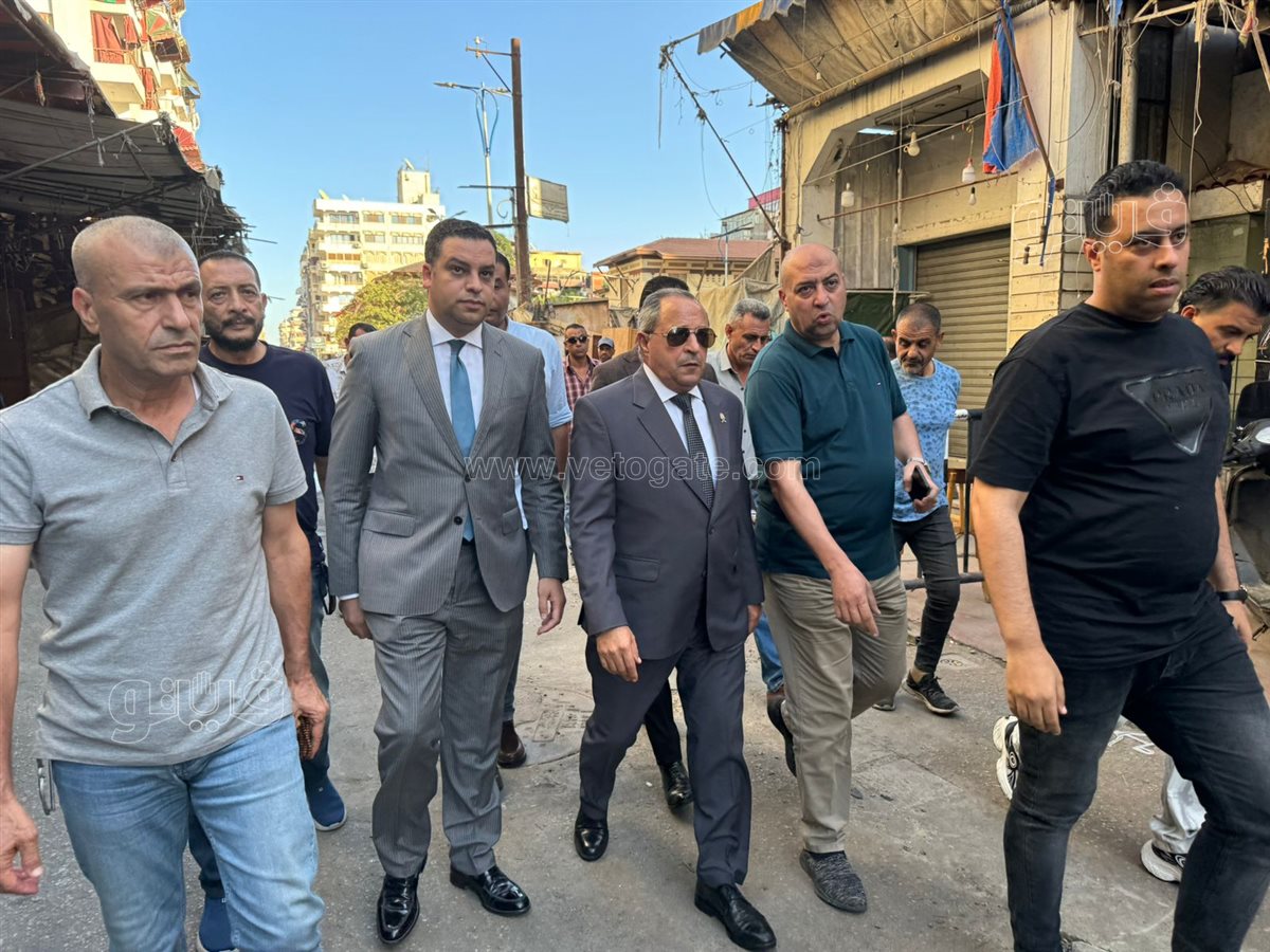 حملات اشغالات بحي العرب ببورسعيد، فيتو