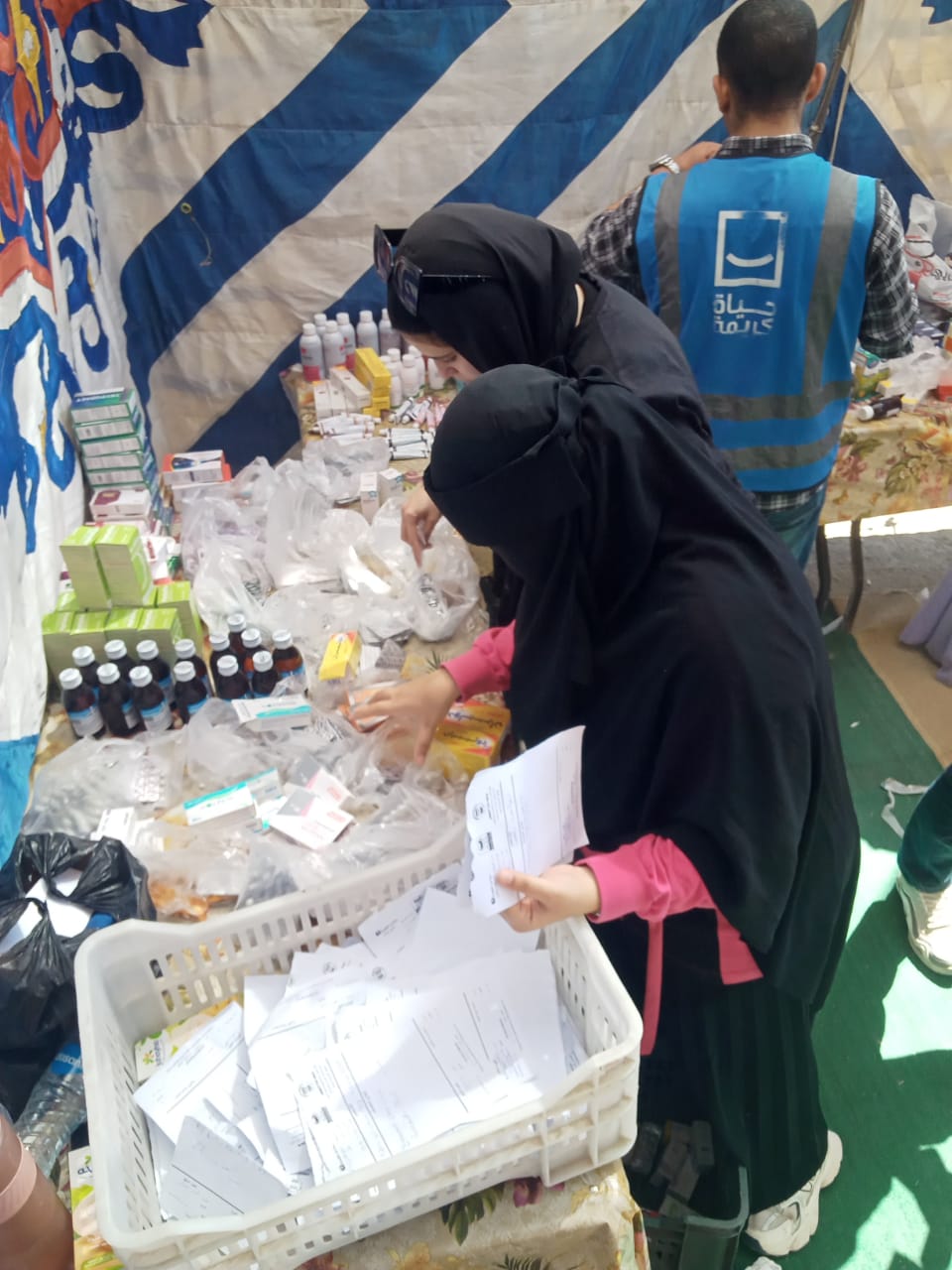 جانب من فعاليات القافلة، فيتو