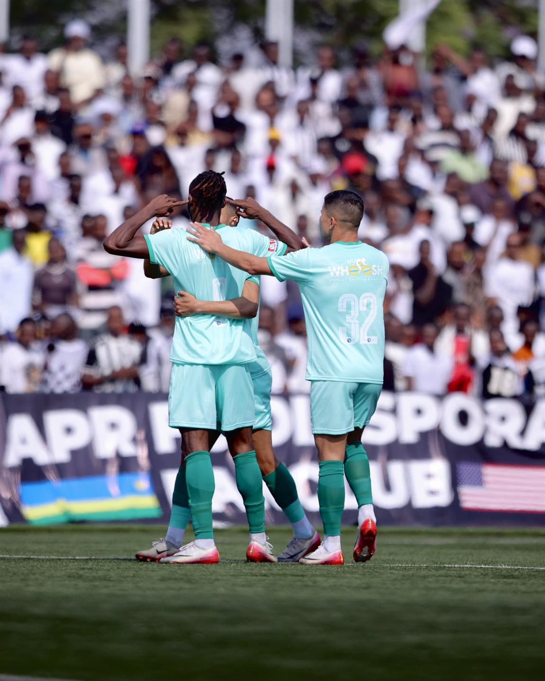 مباراة الجيش الرواندي وبيراميدز