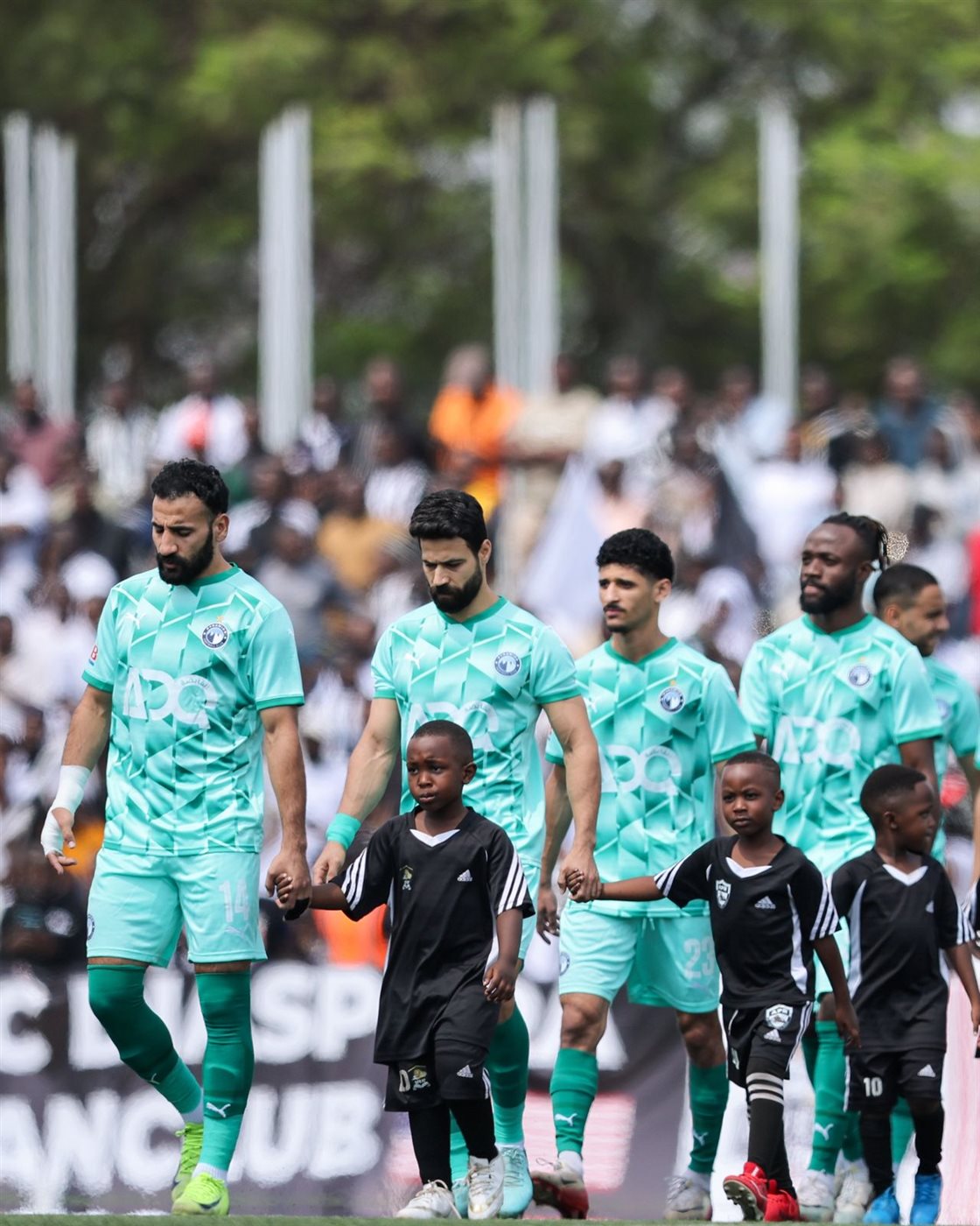 مباراة الجيش الرواندي وبيراميدز