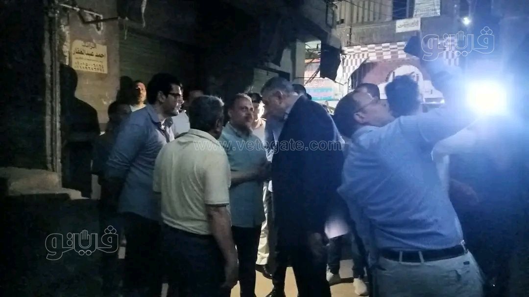 أول تحرك عاجل لمحافظ الشرقية بعد انهيار جزئي لعقار سكني بالزقازيق،فيتو