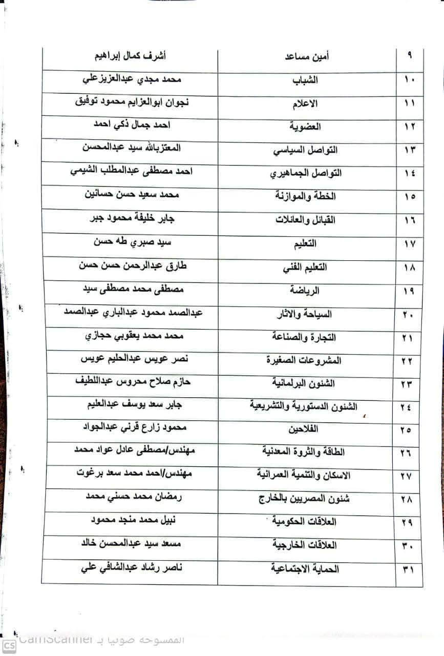 استقالة أمانة الواسطى&nbsp;