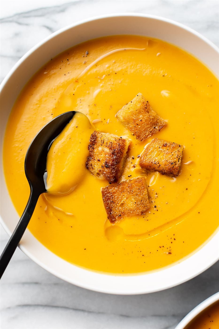 شوربة البطاطا الحلوة