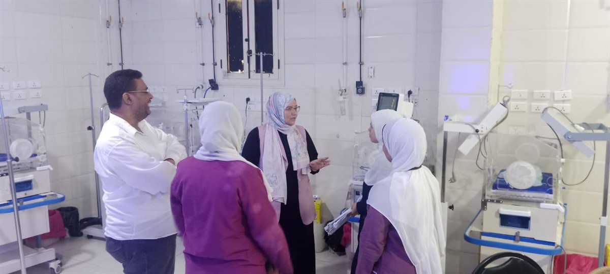 <strong>صحة بني سويف في تفتيش مفاجئ على المستشفيات&nbsp;</strong>