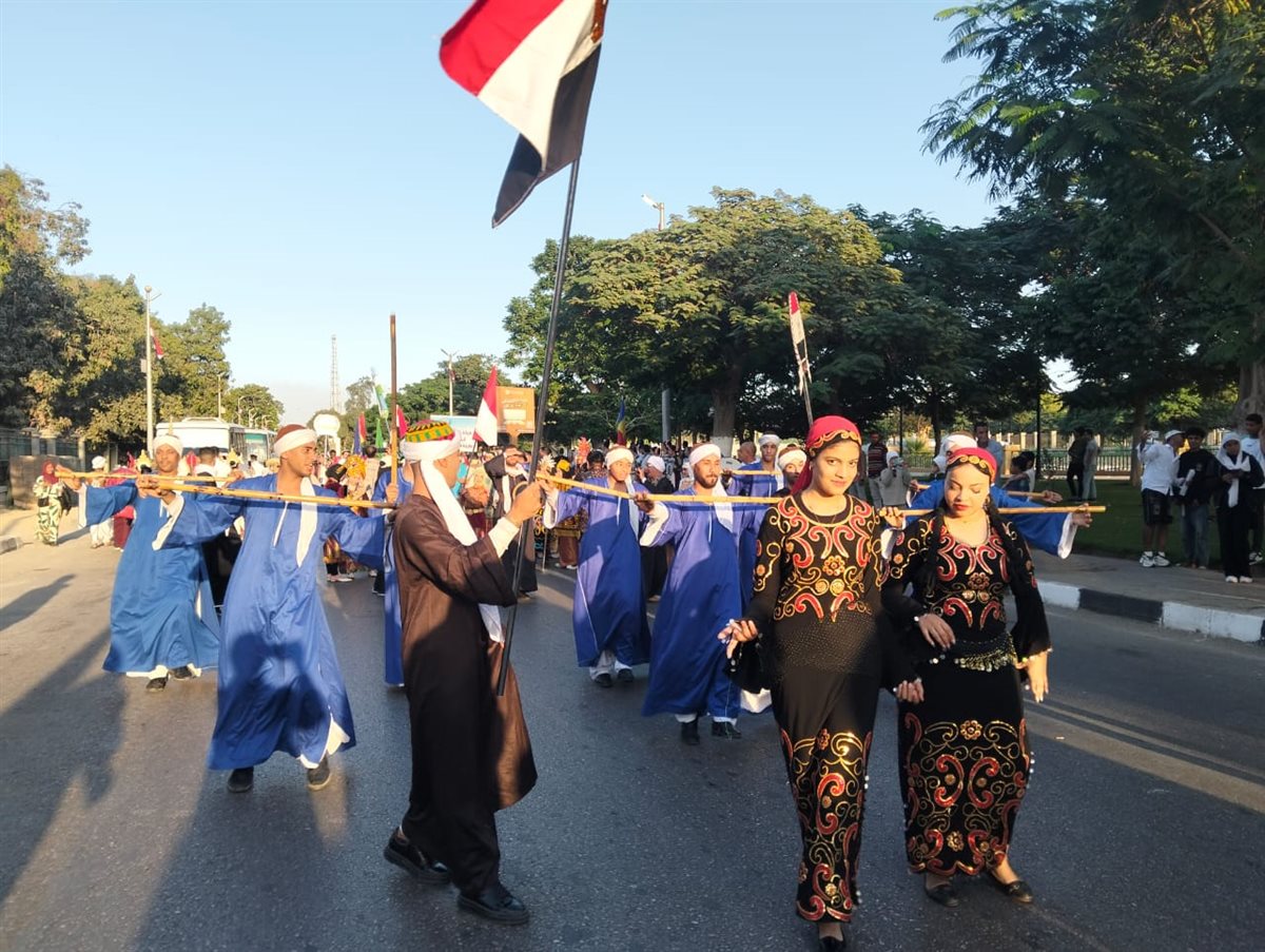 ديفلية مهرجان الفنون الشعبية بالإسماعيلية، فيتو