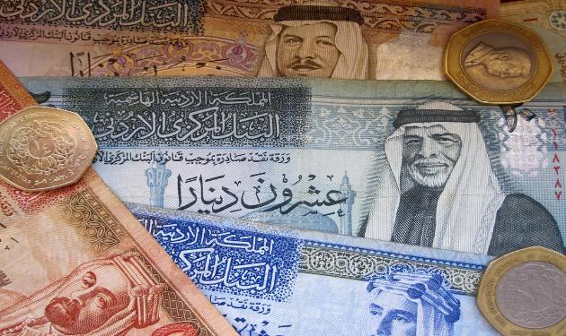 سعر الدينار الاردني