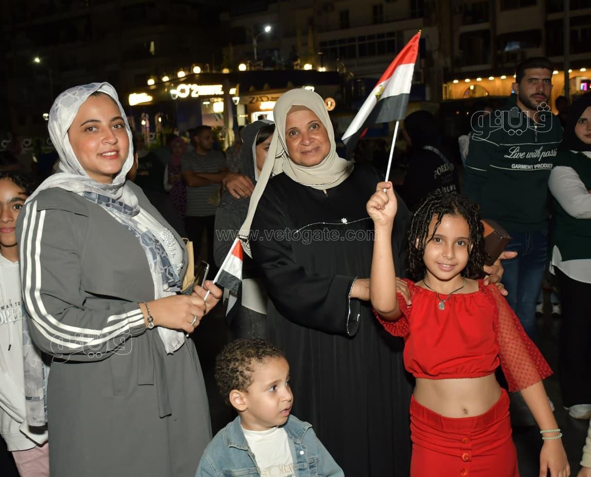 أهالي بورسعيد يتابعون افتتاح المتحف المصري الكبير، فيتو&nbsp;
