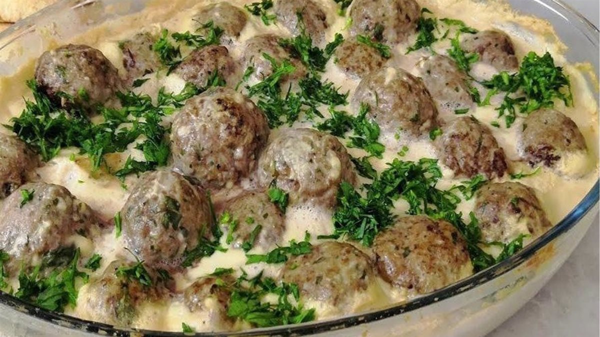 الكفتة بصوص الزبادى&nbsp;