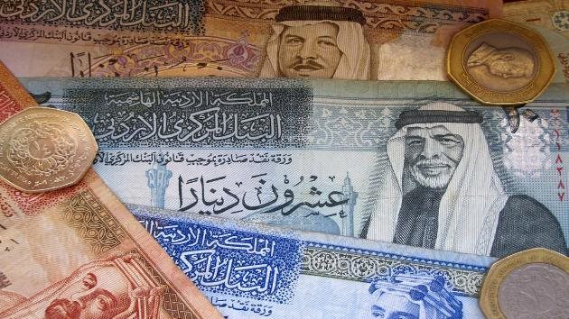 الدينار الاردنى