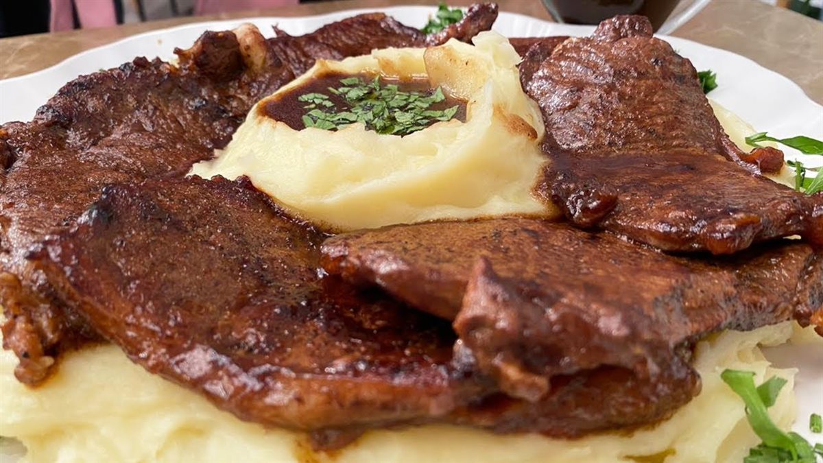 ستيك اللحم بصوص الديمجلاس&nbsp;