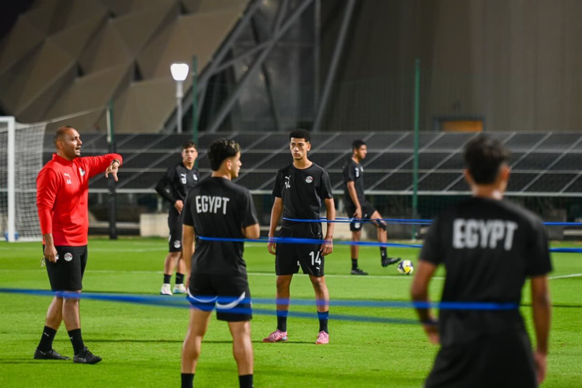 منتخب مصر يختتم تحضيراته لمواجهة فنزويلا، فيتو