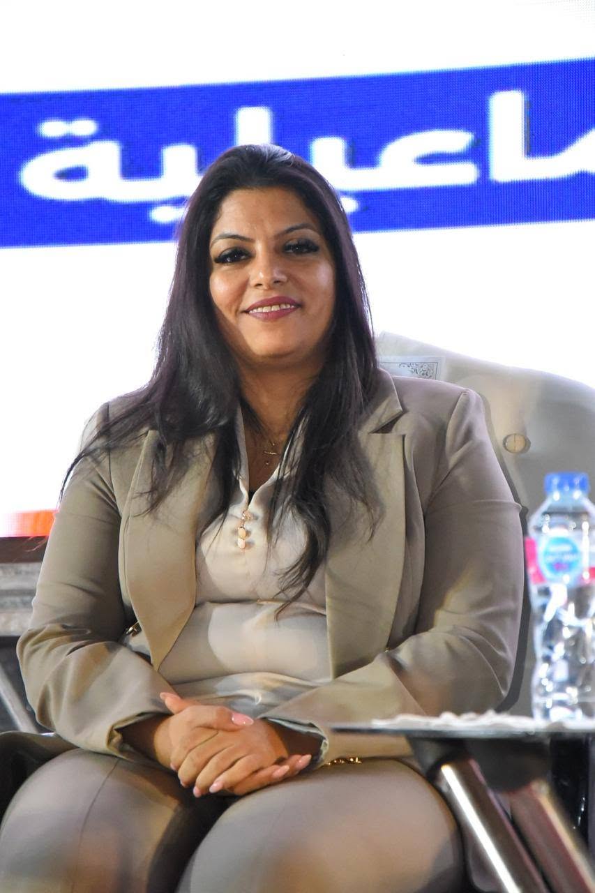 مارى جمال مرشحة حزب مستقبل وطن بالقائمة الوطنية، فيتو