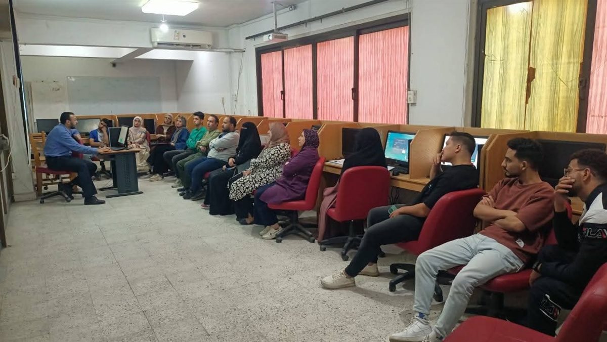 جانب من فاعليات التدريب، فيتو