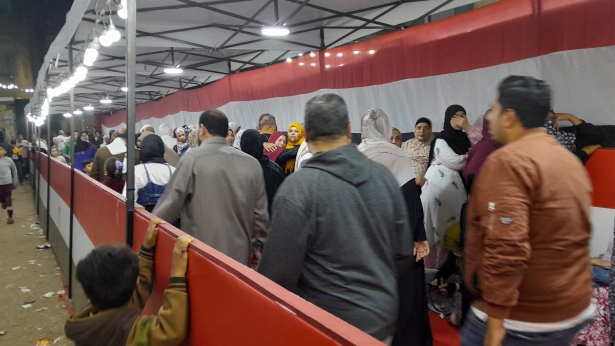 اقبال علي اللجان الانتخابية بالقليوبية، فيتو