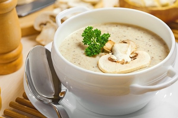 طريقة عمل شوربة المشروم بالكريمة&nbsp;
