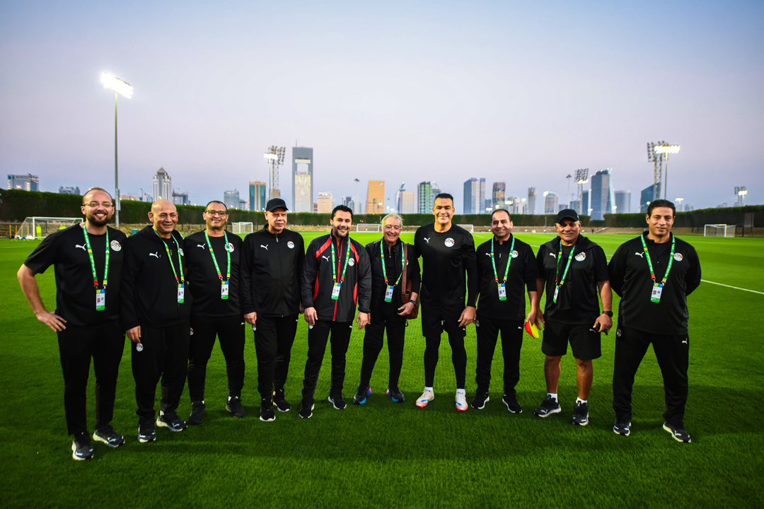 الجهاز الفني لمنتخب مصر في كاس العرب، فيتو