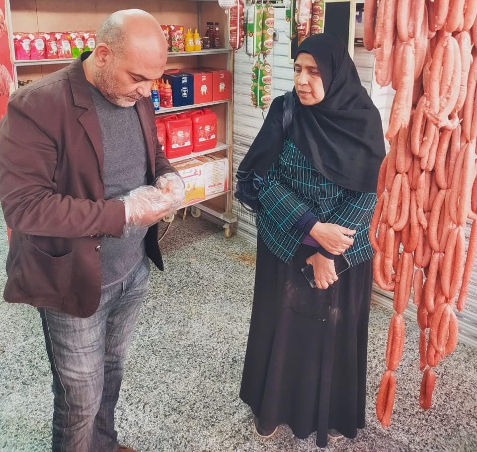 بيطري القليوبية تضبط لحوم غير صالحة ، فيتو