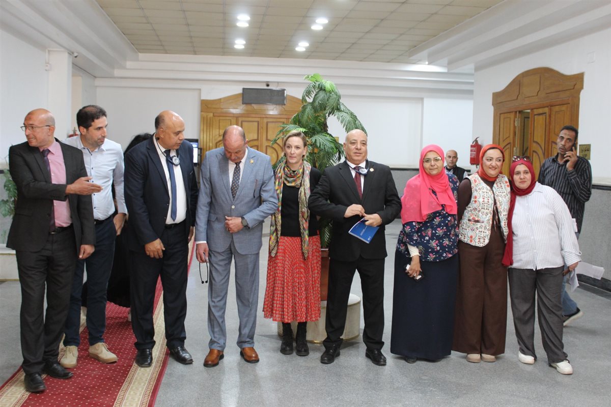 وفد من منظمة العمل الدولية يزور المركز القومي للسلامة المهنية&nbsp;