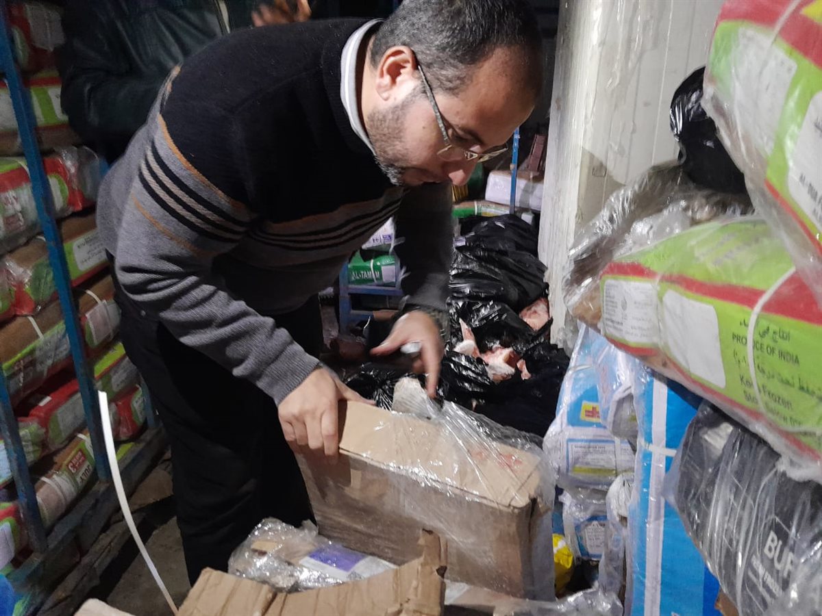 ضبط 3 أطنان دواجن ولحوم منتهية الصلاحية الخصوص، فيتو&nbsp;