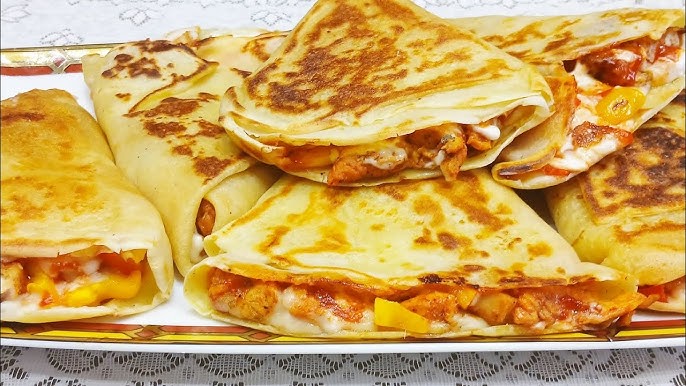 طريقة عمل كريب الشاورما&nbsp;