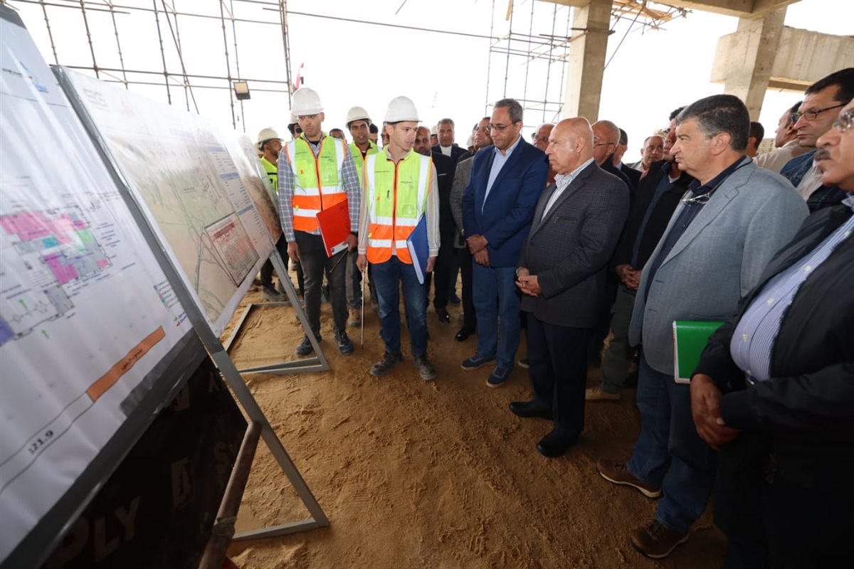وزير النقل يتفقد محطات ومسار الخط الثاني من شبكة القطار السريع &nbsp;&nbsp;