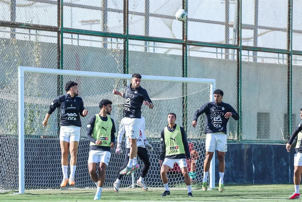 منتخب مصر يخوض تدريب صباحي