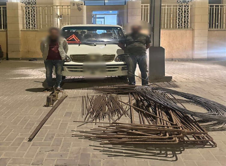 ضبط شخصين بتهمة محابس نحاسية&nbsp;