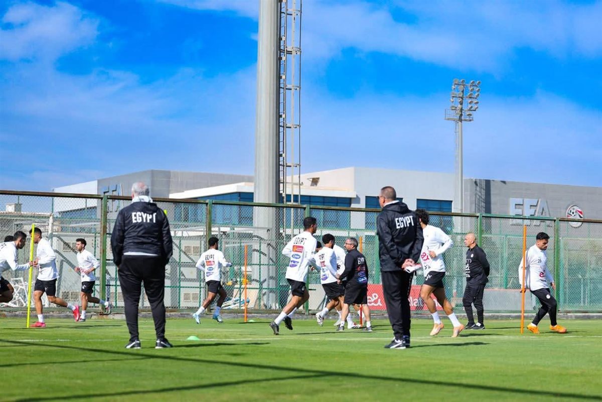منتخب مصر يخوض تدريبًا صباحيًا