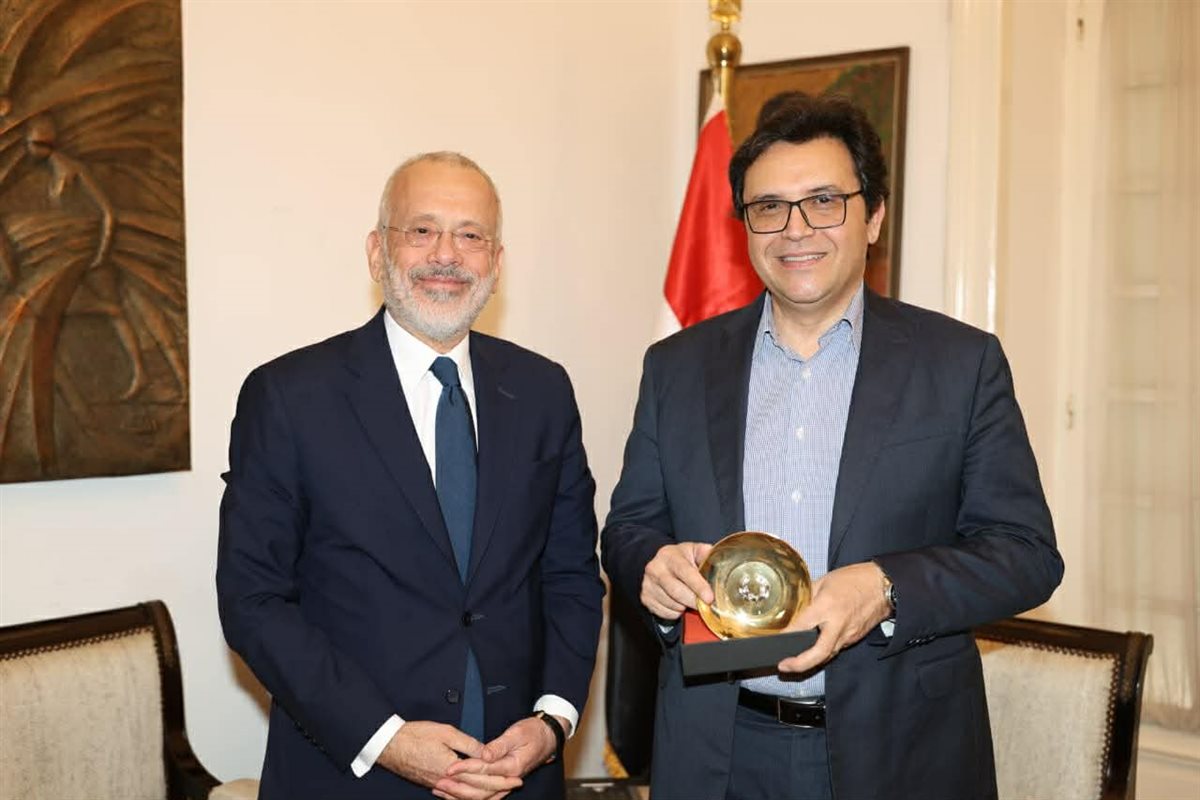 وزير الثقافة يبحث مع سفير اليونان بالقاهرة&nbsp;