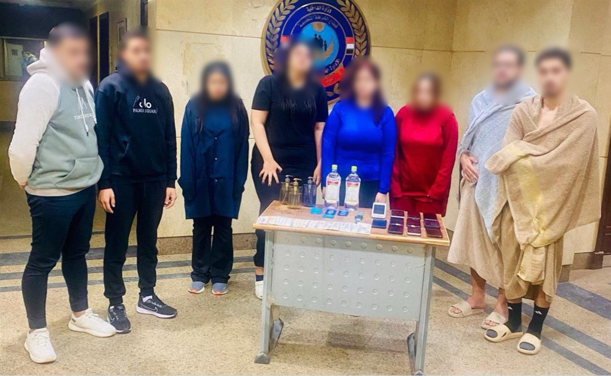 ضبط نادى صحى لاستغلاله فى أعمال منافية للآداب بالشروق&nbsp;