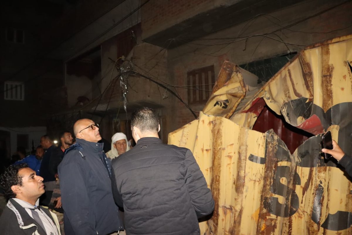 متابعة حادث حاويات قطار &nbsp;طوخ، فيتو&nbsp;