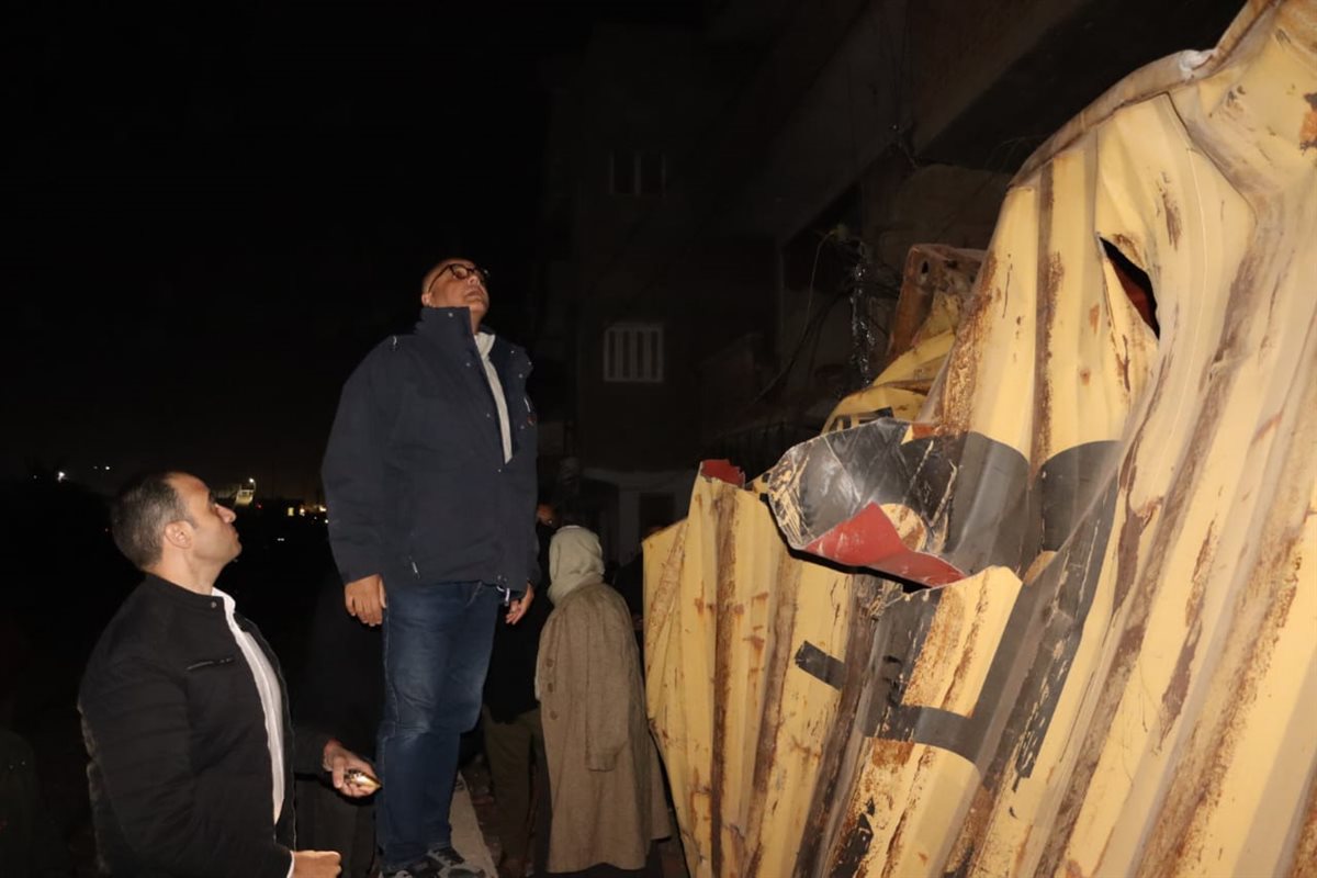 لوادر لرفع حاويات قطار طوخ، فيتو&nbsp;