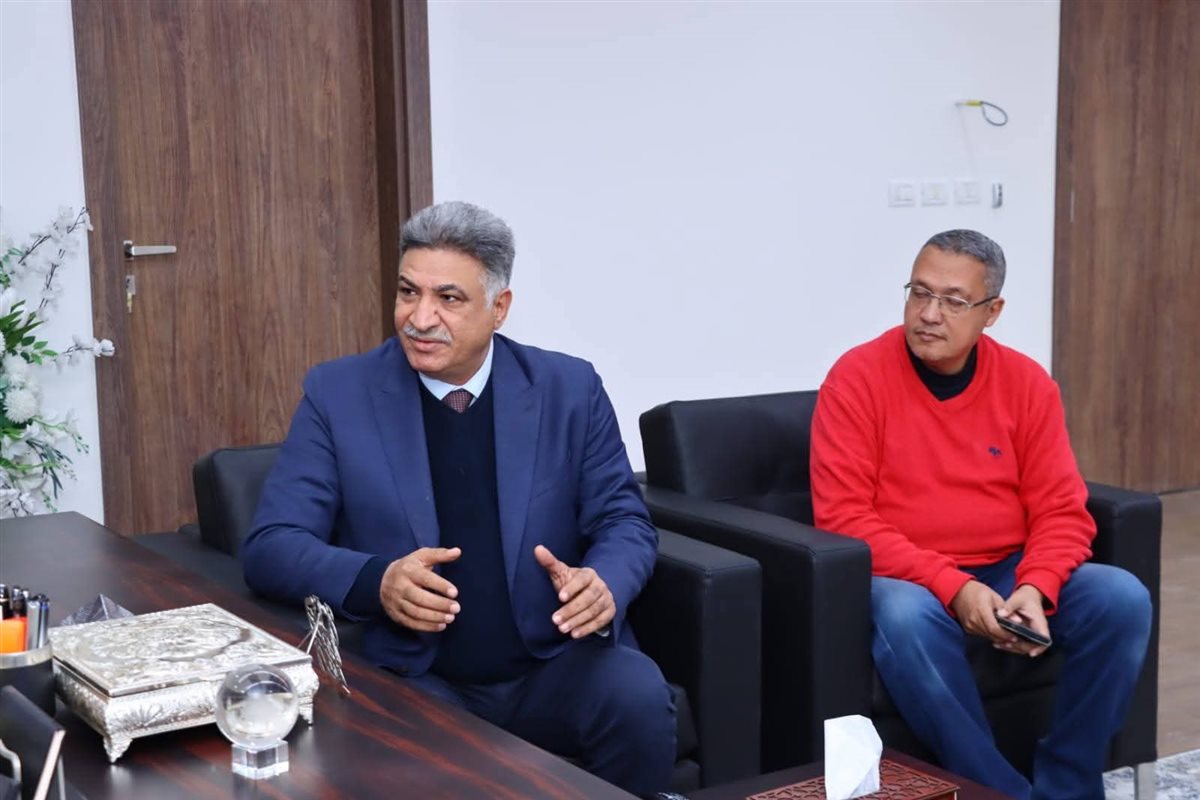 محافظ دمياط يلتقي ممثلي الهيئة القومية لمياه الشرب والصرف الصحي