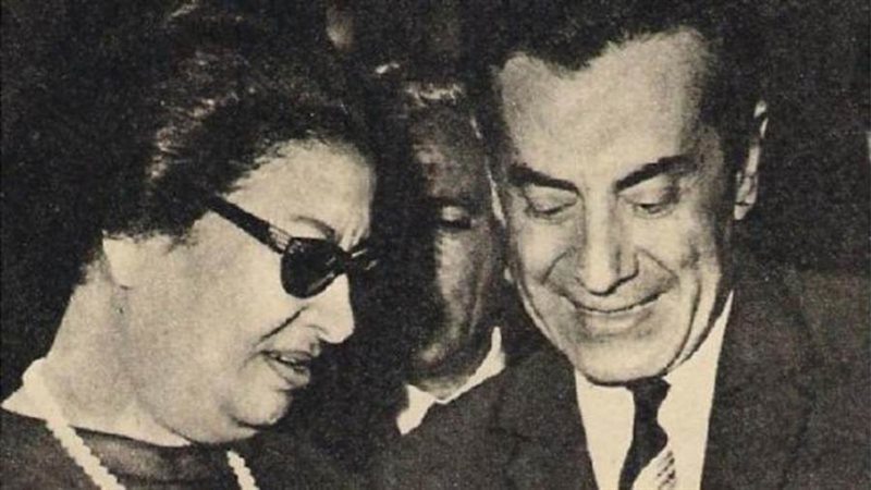 فريد الاطرش وأم كلثوم&nbsp;