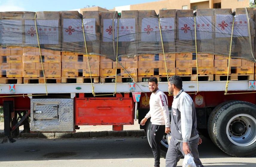 مساعدات صينية &nbsp;إلى غزة، فيتو