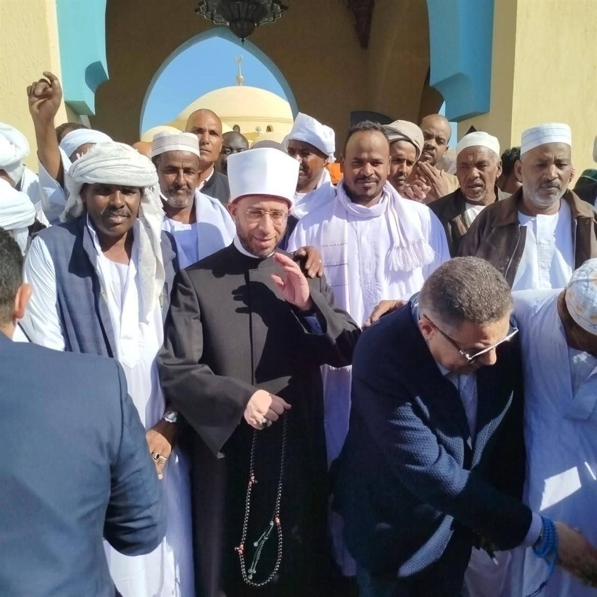 &nbsp;افتتاح مسجدَي الحميد المجيد بحلايب والسميع العليم ببرنيس