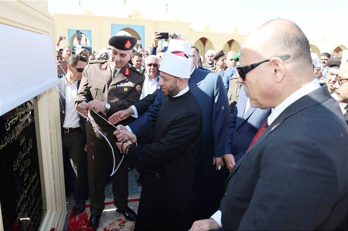&nbsp;افتتاح مسجدَي الحميد المجيد بحلايب والسميع العليم ببرنيس