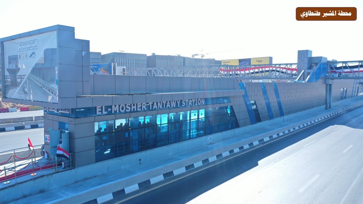 وزير النقل يتابع المرحلة الثانية من مشروع الأتوبيس الترددي&nbsp;