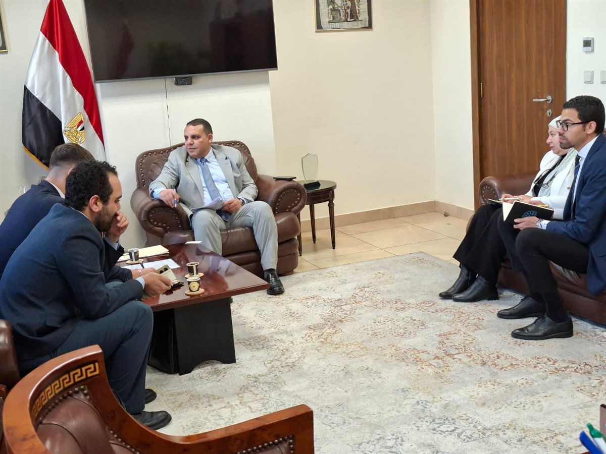 اجتماع الوزير المفوض التجاري مع يفغيني سوبوليفسكي