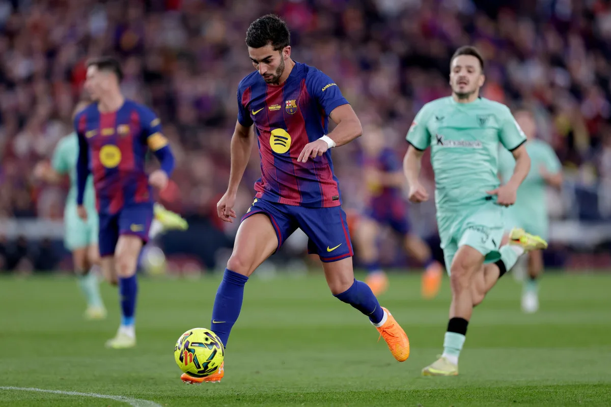 برشلونة يضرب أتلتيك بلباو برباعية نظيفة في شوط أول مثير&nbsp;