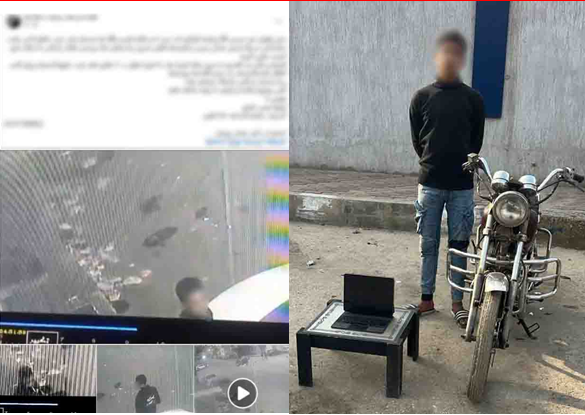 فيديو يقود الشرطة لضبط لص دراجة نارية وحقيقة من داخل سيارة ببورسعيد&nbsp;