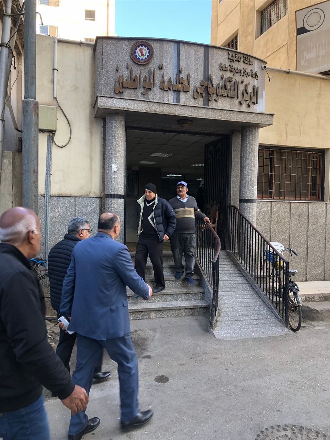 محافظ الدقهلية يتفقد المركز التكنولوجي والحملة