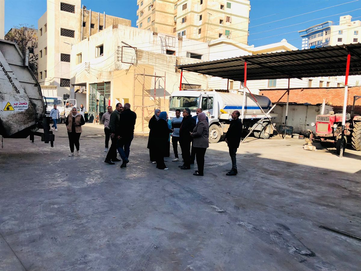 محافظ الدقهلية يتفقد المركز التكنولوجي والحملة