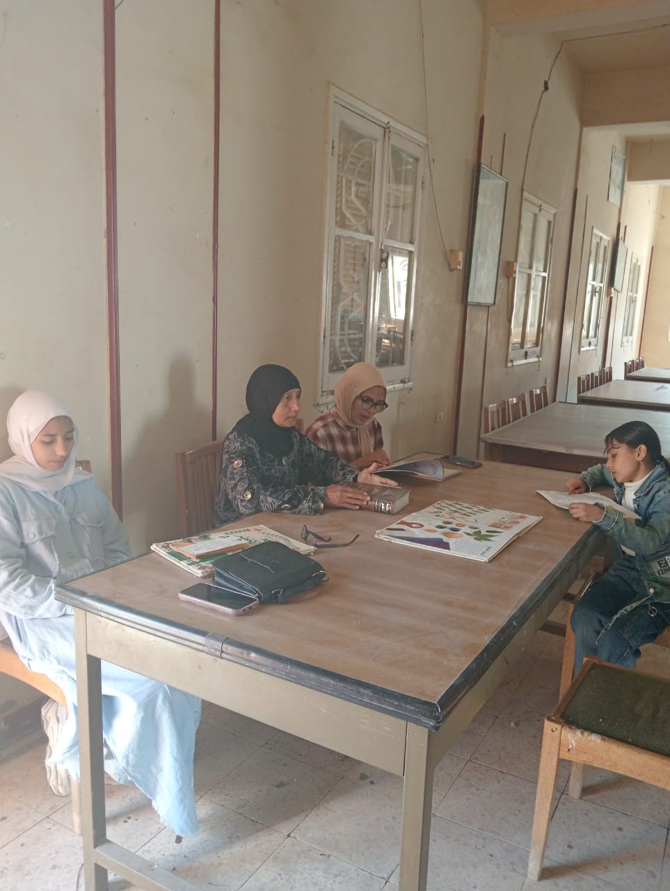 جانب من إعادة تشغيل مبنى المركز الثقافي بمركز ومدينة القنطرة شرق بالإسماعيلية، فيتو