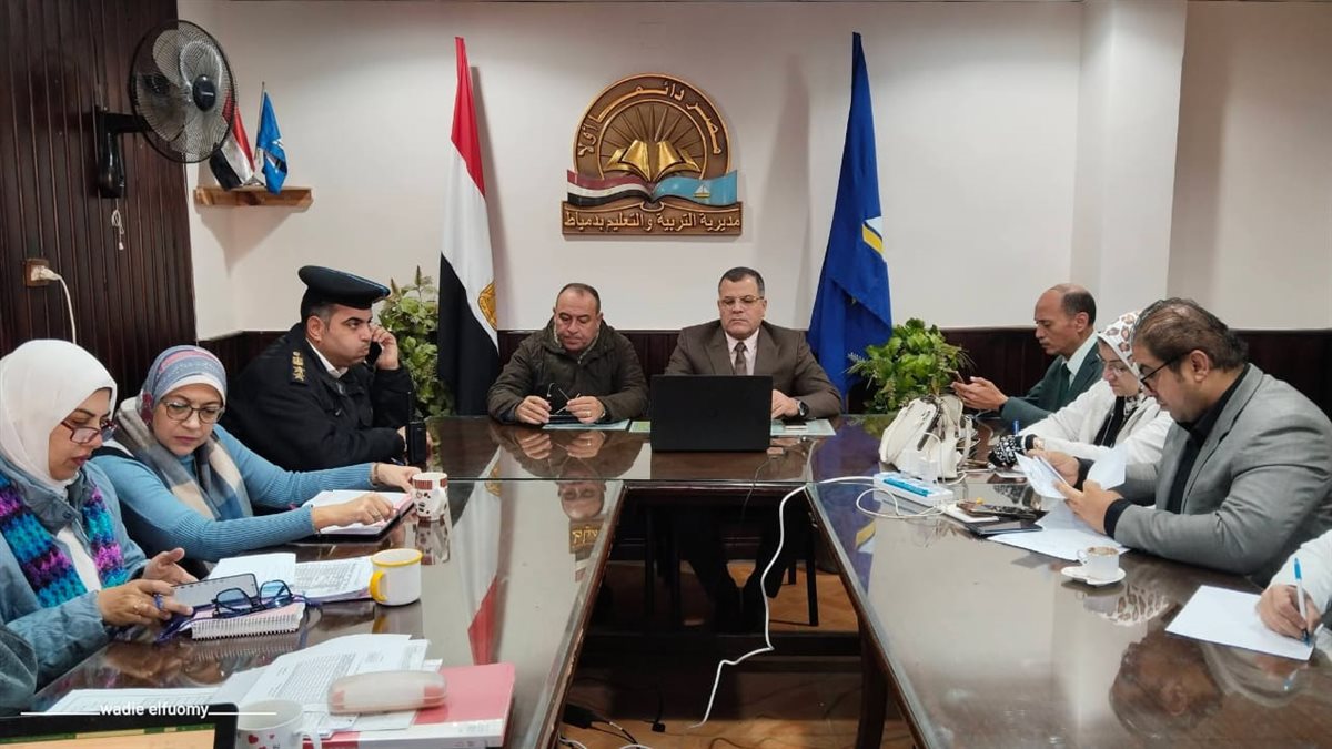 متابعة اعمل امتحانات الشهادة الاعدادية بدمياط
